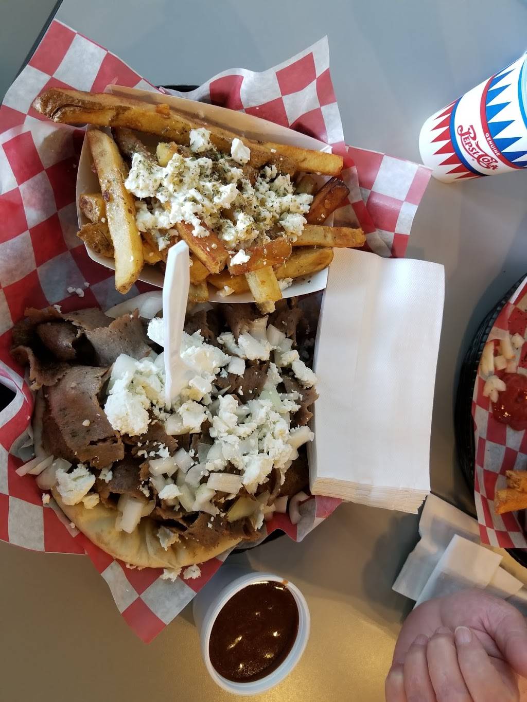 Mr Greek Gyros | restaurant | 431 81st Ave, Merrillville, IN 46410, USA | 2197575777 OR +1 219-757-5777