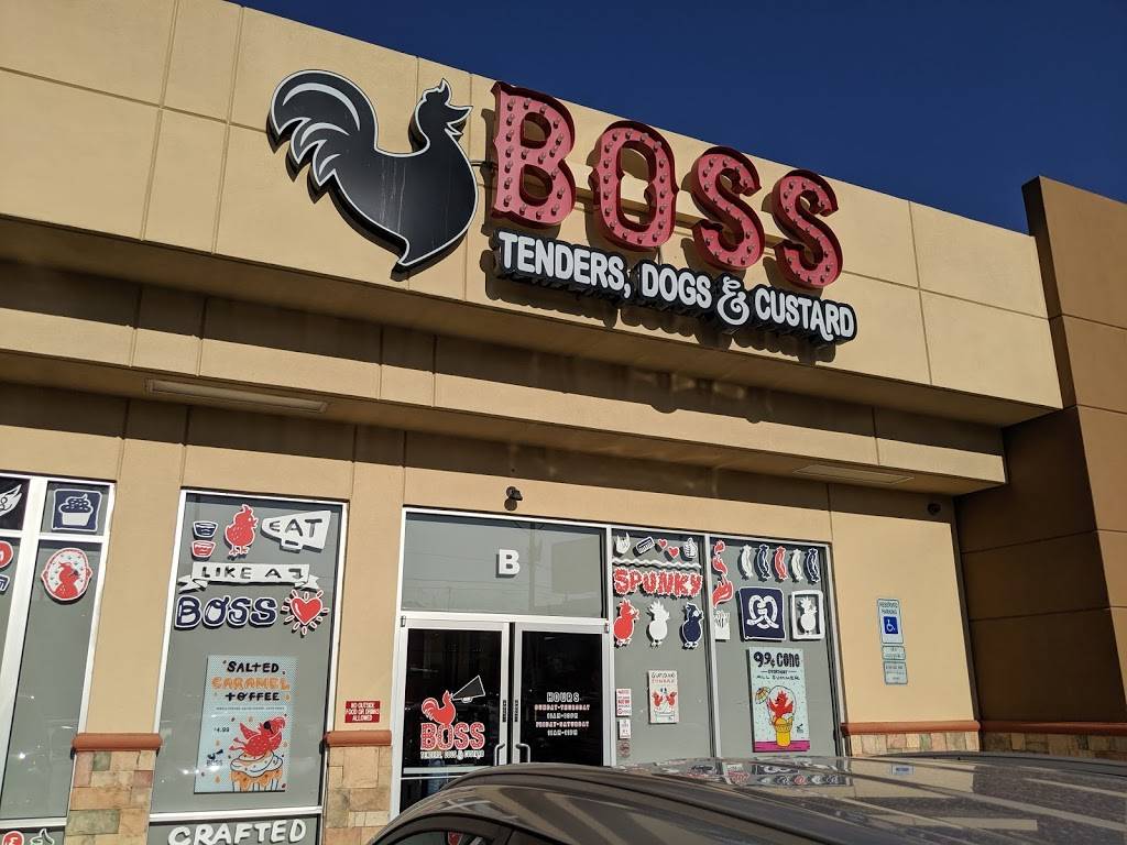 Boss Chicken and Custard | restaurant | 9100 Dyer St suite b, El Paso, TX 79924, USA | 9152062674 OR +1 915-206-2674