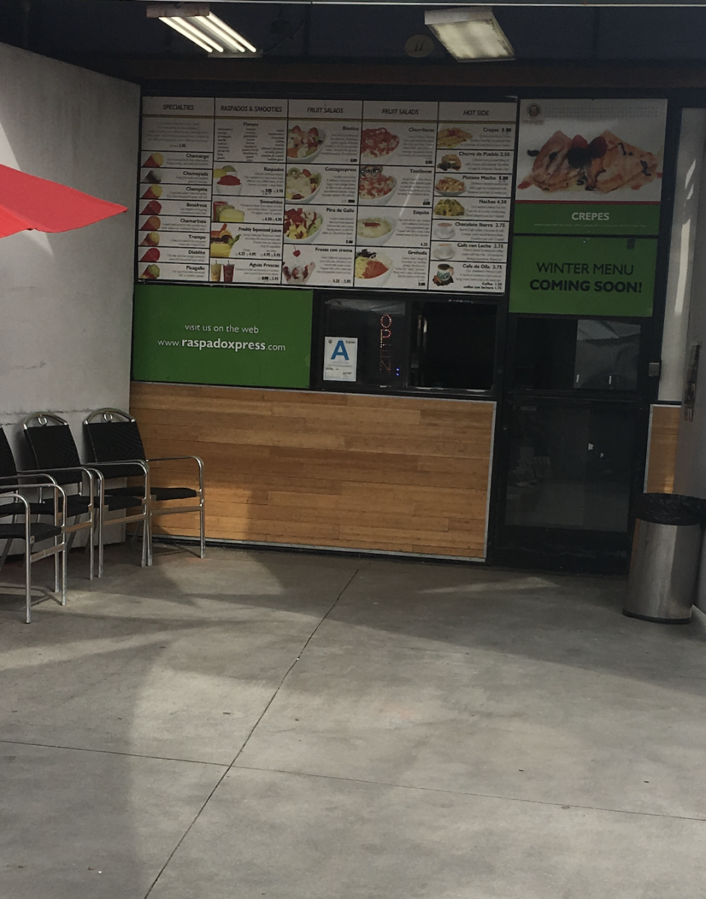 Raspado Xpress | restaurant | 8610 Van Nuys Blvd #11, Panorama City, CA 91402, USA | 8188926969 OR +1 818-892-6969