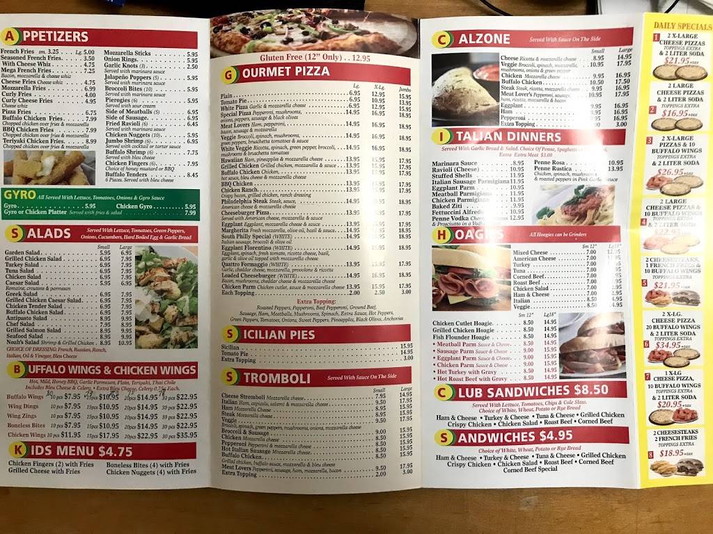 Noahs Pizza | meal delivery | 4602 Woodland Ave, Philadelphia, PA 19143, USA | 2152221115 OR +1 215-222-1115