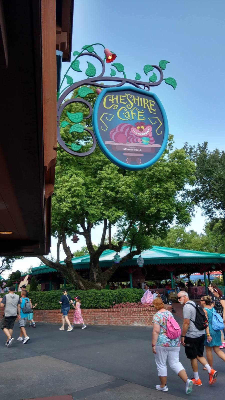 Cheshire Café | restaurant | Magic Kingdom Park, Tomorrowland, Orlando, FL 32836, USA | 4079395277 OR +1 407-939-5277