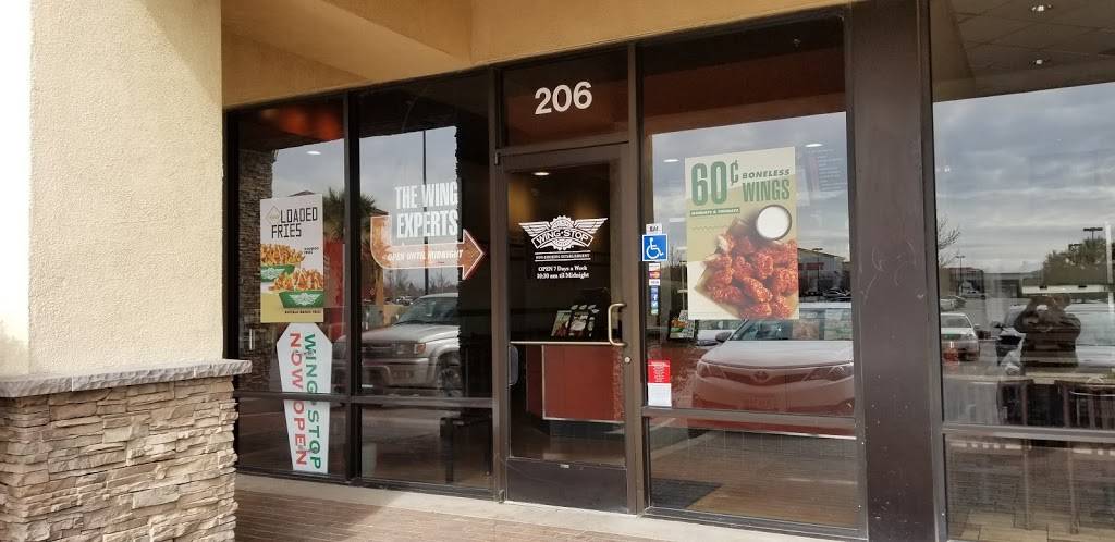 WINGSTOP | restaurant | 15683 Roy Rogers Dr Suite 206, Victorville, CA 92394, USA | 7602434000 OR +1 760-243-4000