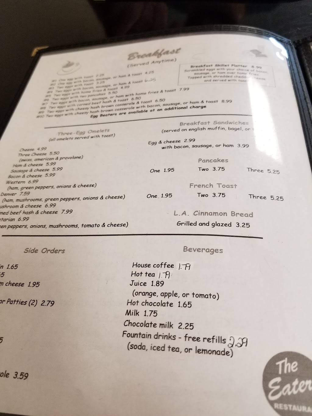 Eatery Restaurant | restaurant | 180 Fluvanna Ave, Jamestown, NY 14701, USA | 7166656470 OR +1 716-665-6470