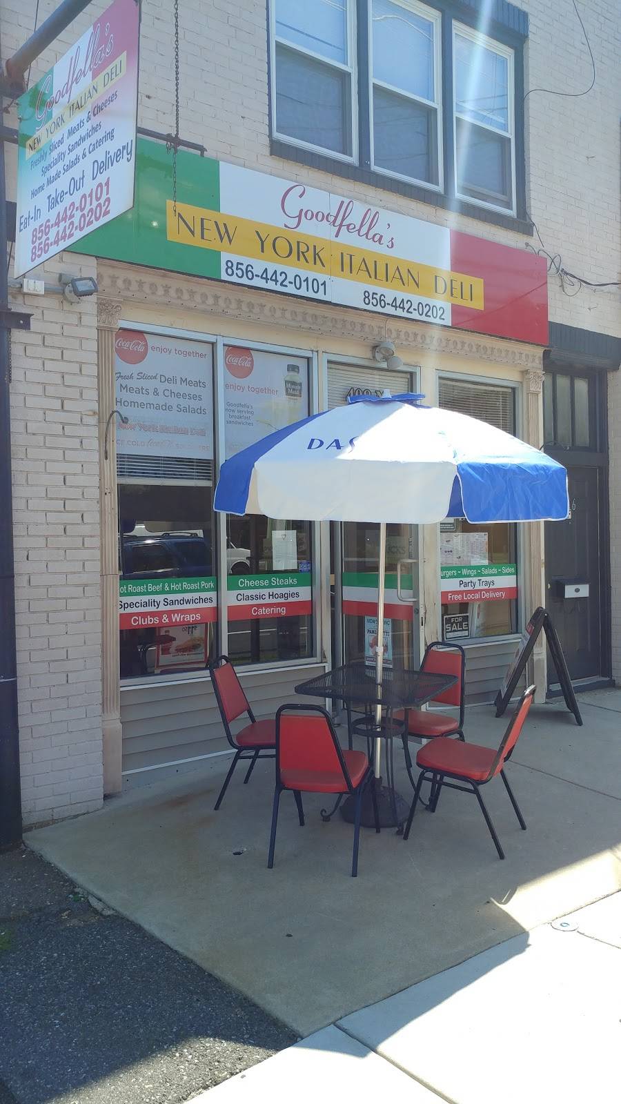 Goodfellas New York Italian Deli | restaurant | 408 Delsea Dr, Glassboro, NJ 08028, USA | 8564420202 OR +1 856-442-0202