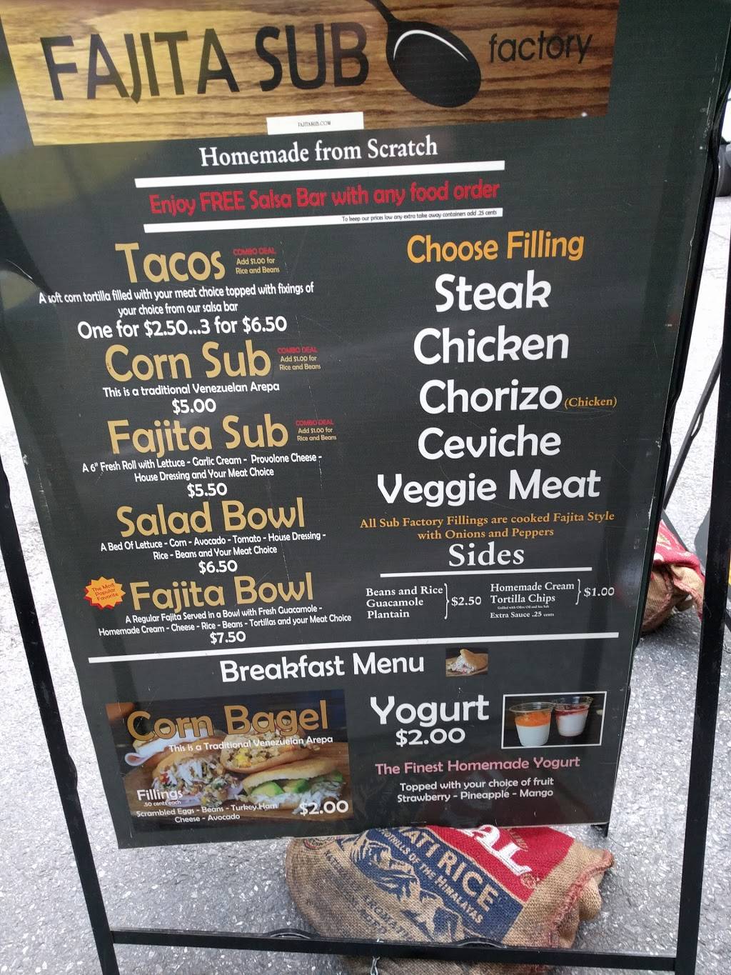 Fajita Sub Factory | restaurant | 8600 Georgia Ave, Silver Spring, MD 20910, USA | 3019109968 OR +1 301-910-9968