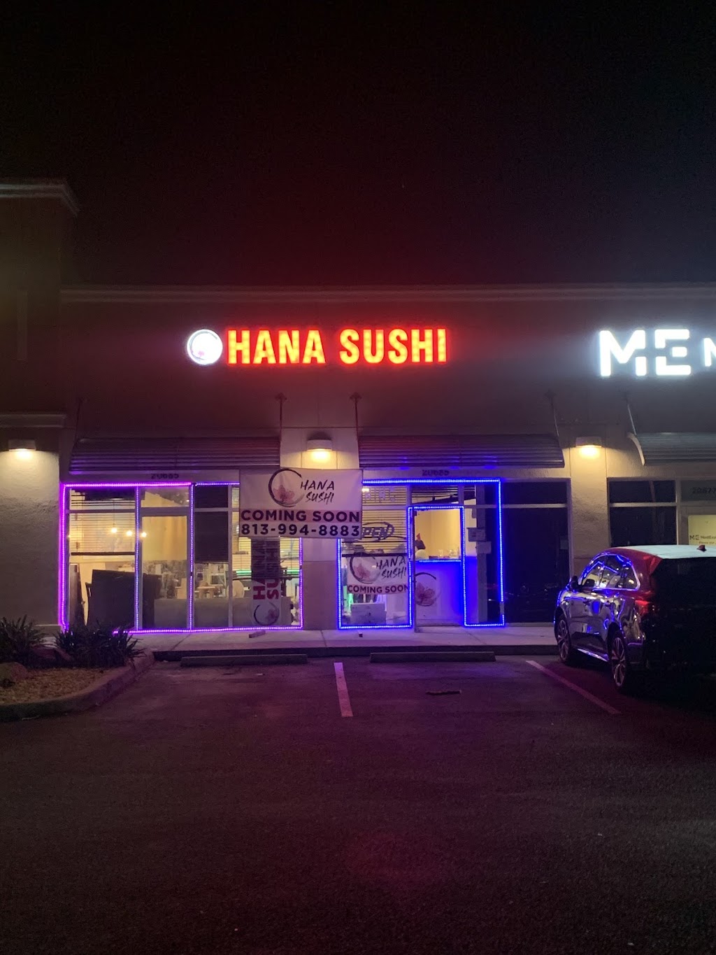 Hana Sushi & Grill | restaurant | 20685 Bruce B Downs Blvd, Tampa, FL 33647, USA | 8139948883 OR +1 813-994-8883