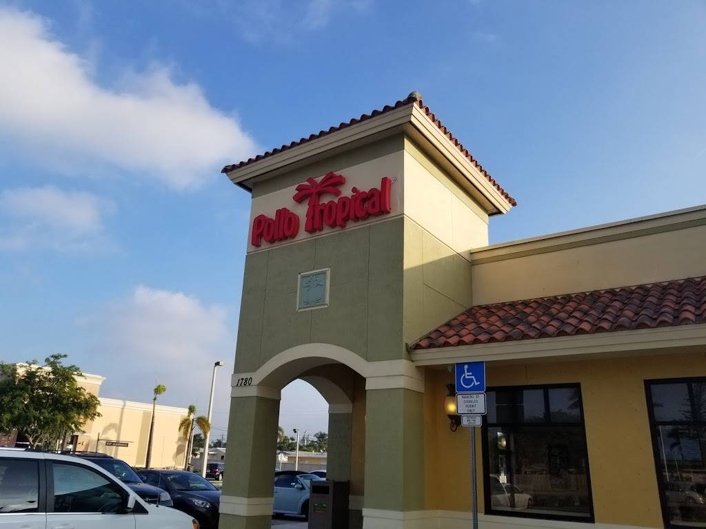 Pollo Tropical | restaurant | 1780 Sheridan St, Hollywood, FL 33020, USA | 9549274732 OR +1 954-927-4732