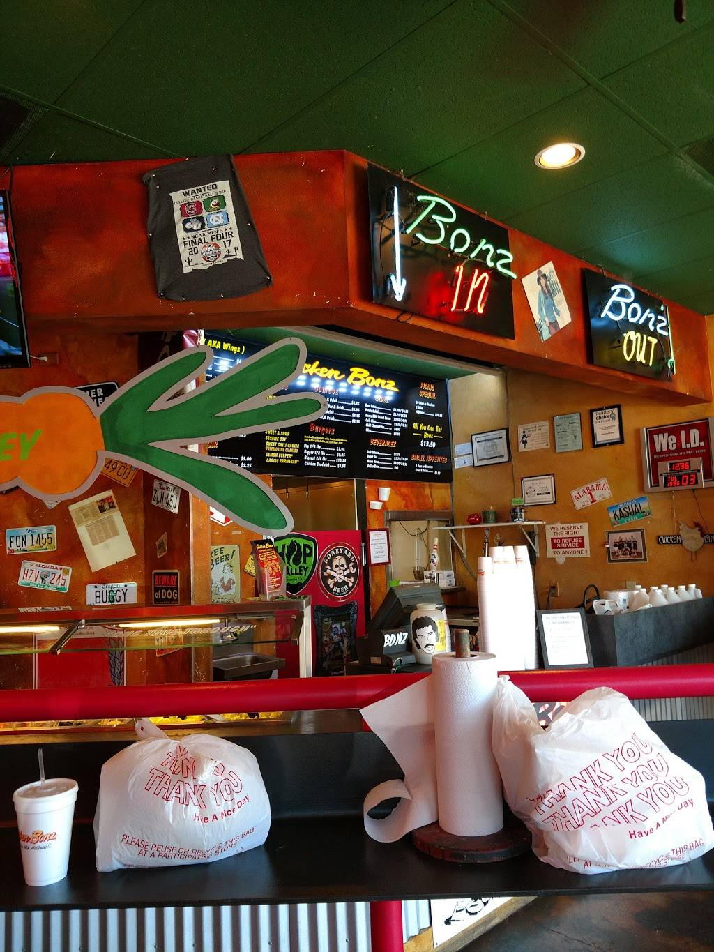 Chicken Bonz | restaurant | 1815 Pioneer Pkwy E, Springfield, OR 97477, USA | 5417260111 OR +1 541-726-0111