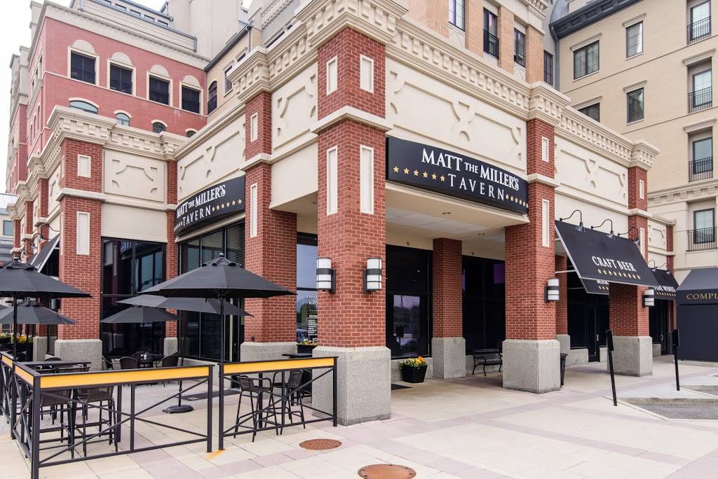 Matt The Millers Tavern | restaurant | 11 City Center Dr, Carmel, IN 46032, USA | 3178051860 OR +1 317-805-1860