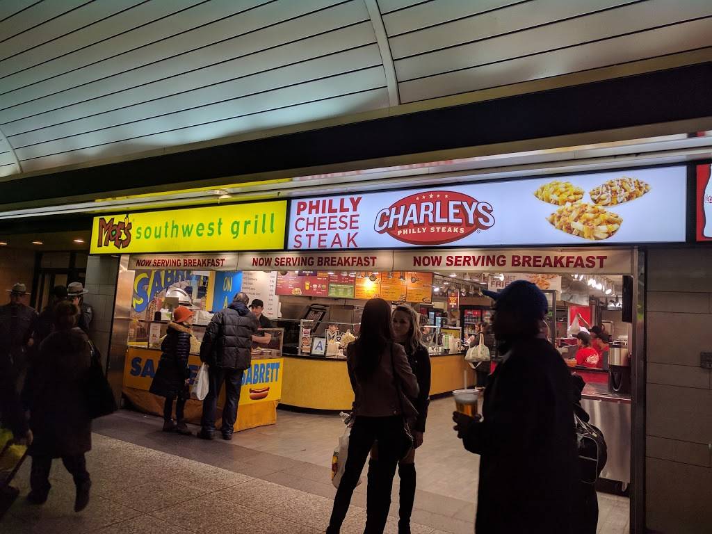 Moes Southwest Grill | restaurant | 1 Penn Plaza (LIRR Level, New York, NY 10010, USA | 2125947817 OR +1 212-594-7817