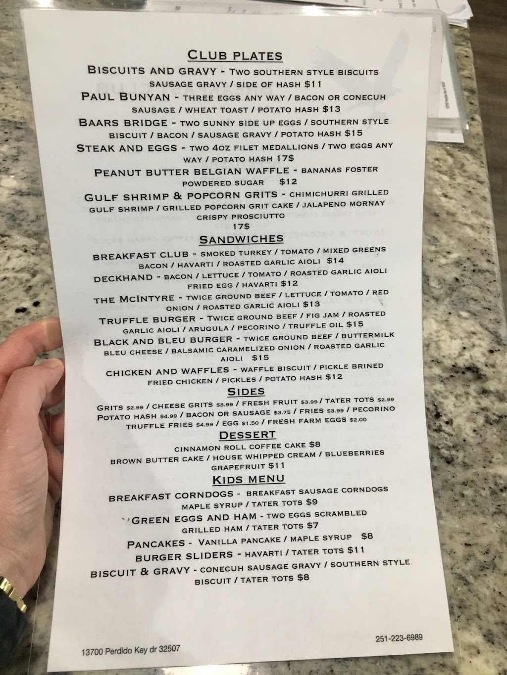 Perdido Key Breakfast Club | restaurant | 13700 Perdido Key Dr Suite 140, Pensacola, FL 32507, USA | 2512236989 OR +1 251-223-6989