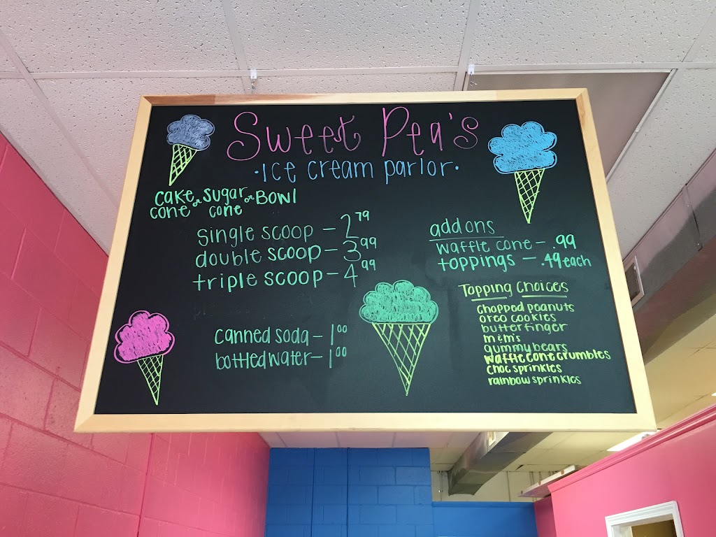 Sweet Peas Ice Cream Parlor | meal takeaway | 412 McNulty St Suite B, Blythewood, SC 29016, USA | 8033182133 OR +1 803-318-2133