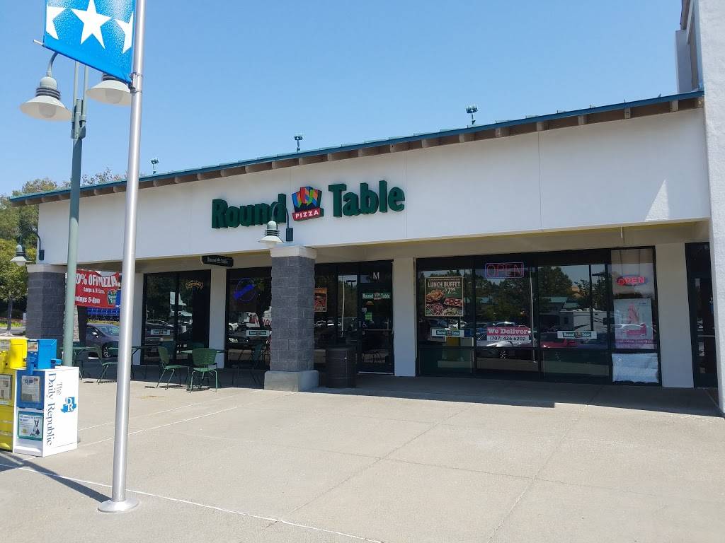 Round Table Pizza | meal delivery | 3336 N Texas St, Fairfield, CA 94533, USA | 7074266202 OR +1 707-426-6202