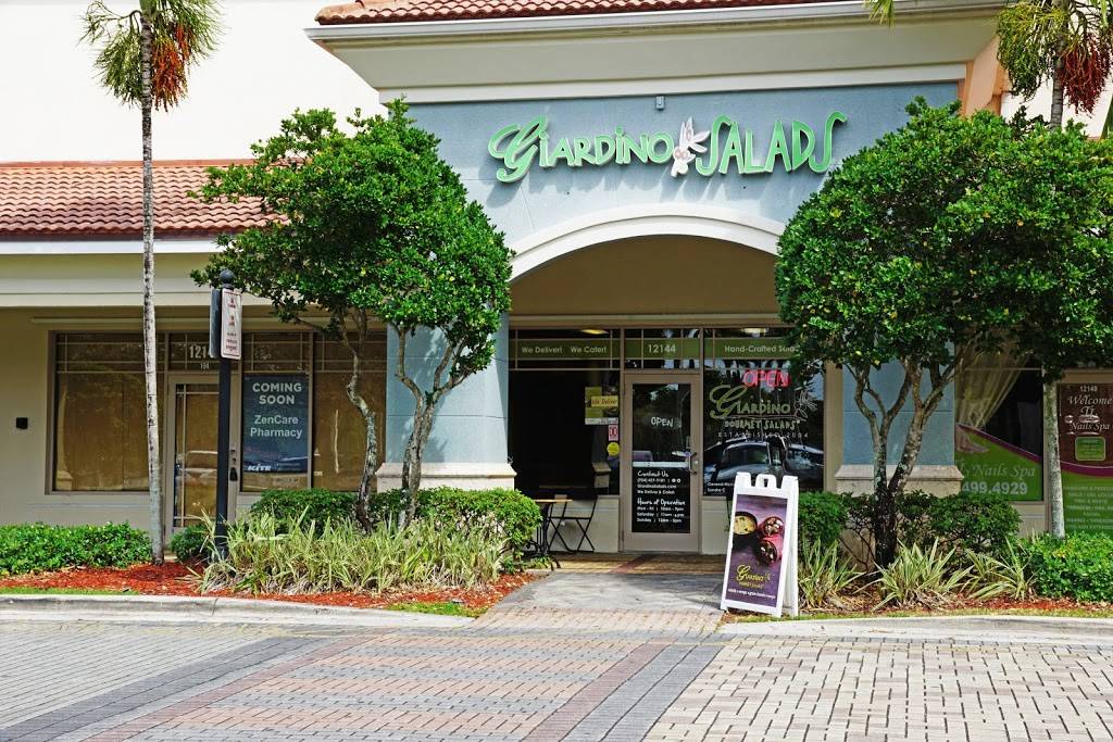 Giardino Gourmet Salads | restaurant | 12144 Miramar Pkwy, Miramar, FL 33025, USA | 9544379101 OR +1 954-437-9101