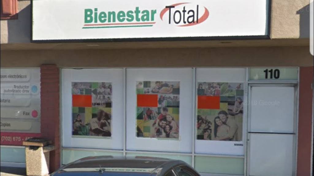 Bienestar Total (Nutrition Club) | restaurant | 4425 Stewart Ave suite #110, Las Vegas, NV 89110, USA | 7024103922 OR +1 702-410-3922