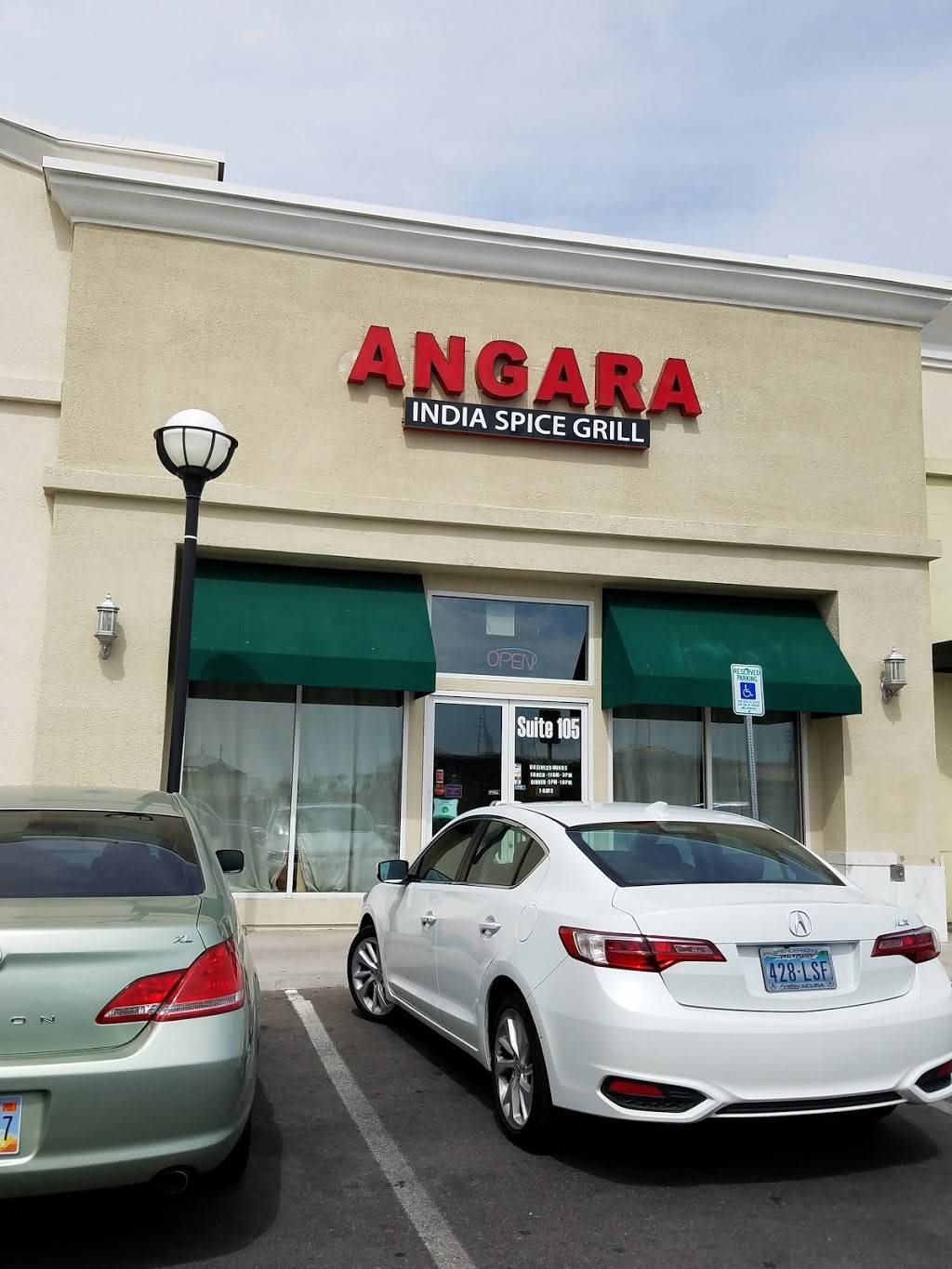 Angara India Spice Grill | restaurant | 4165 S Grand Canyon Dr #105, Las Vegas, NV 89147, USA | 7028760050 OR +1 702-876-0050