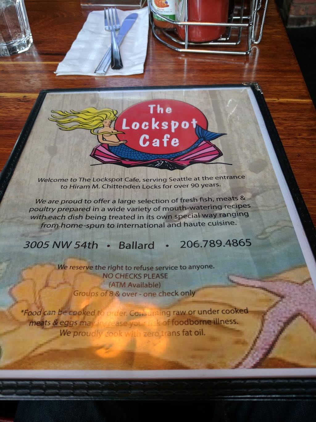 Lockspot Cafe | restaurant | 3005 Northwest Locks Place, Seattle, WA 98107, USA | 2067894865 OR +1 206-789-4865