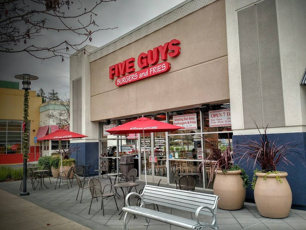 Five Guys | meal takeaway | 121 Curtner Ave, San Jose, CA 95125, USA | 4082939800 OR +1 408-293-9800