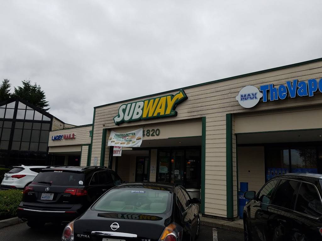 Subway | meal takeaway | 4820 Yelm Hwy SE Suite A, Lacey, WA 98503, USA | 3604383950 OR +1 360-438-3950
