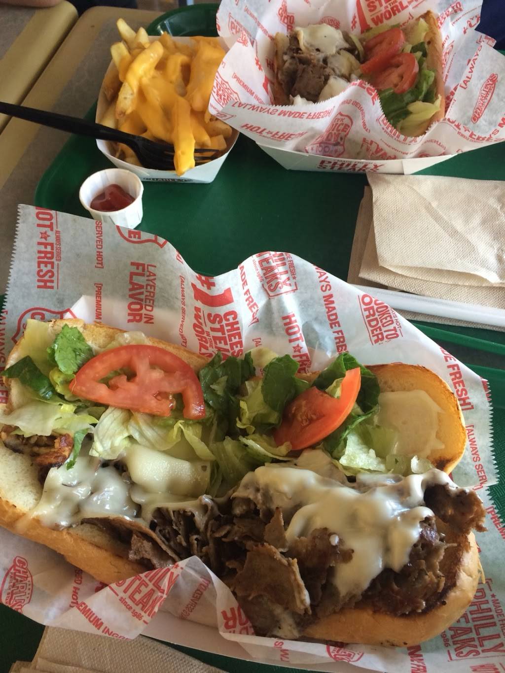 Charleys Philly Steaks | restaurant | 4976 Premium Outlets Way, Chandler, AZ 85226, USA | 4806391924 OR +1 480-639-1924
