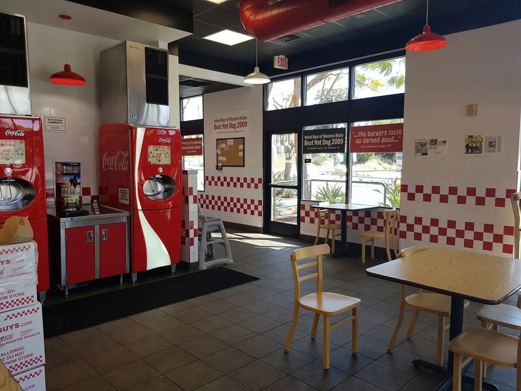 Five Guys | meal takeaway | 40 Main St Suite 110, Vista, CA 92083, USA | 7606432356 OR +1 760-643-2356