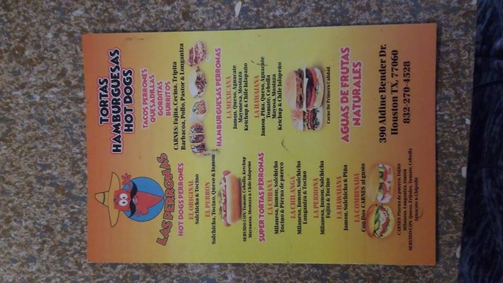 Las Perronas | restaurant | 16282 Imperial Valley Dr, Houston, TX 77060, USA | 8322704528 OR +1 832-270-4528