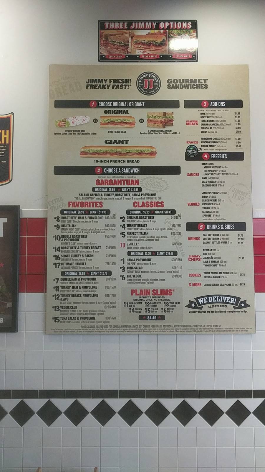 Jimmy Johns | meal delivery | 632 Roosevelt Rd, Glen Ellyn, IL 60137, USA | 6309428480 OR +1 630-942-8480