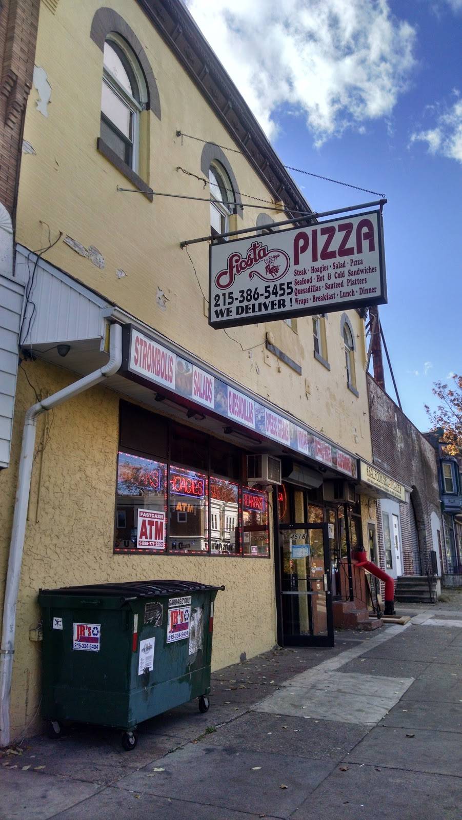 Fiesta Pizza | meal delivery | 4518 Baltimore Ave #3705, Philadelphia, PA 19143, USA | 2153865455 OR +1 215-386-5455