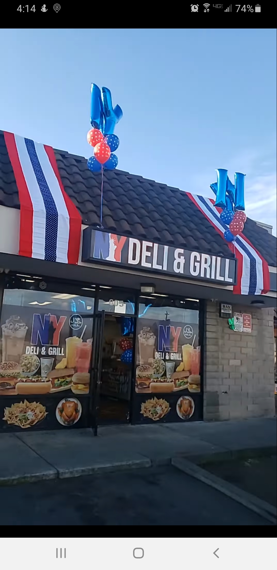 NY DELI & GRILL | restaurant | 605 Tennessee St, Vallejo, CA 94590, United States | 7079807744 OR +1 707-980-7744