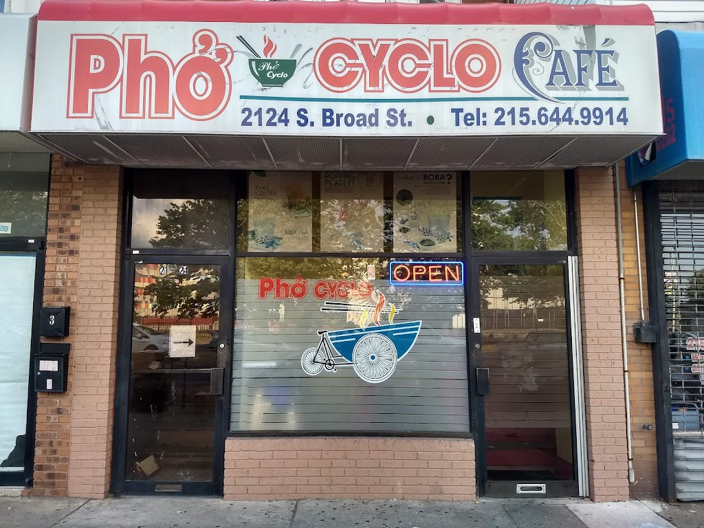 Phở Cyclo Café | restaurant | 2124 S Broad St, Philadelphia, PA 19145, USA | 2156449914 OR +1 215-644-9914