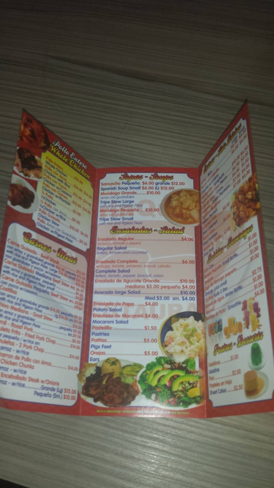 BorinQuenya | restaurant | 5505 4th Ave, Brooklyn, NY 11220, USA | 7185679305 OR +1 718-567-9305