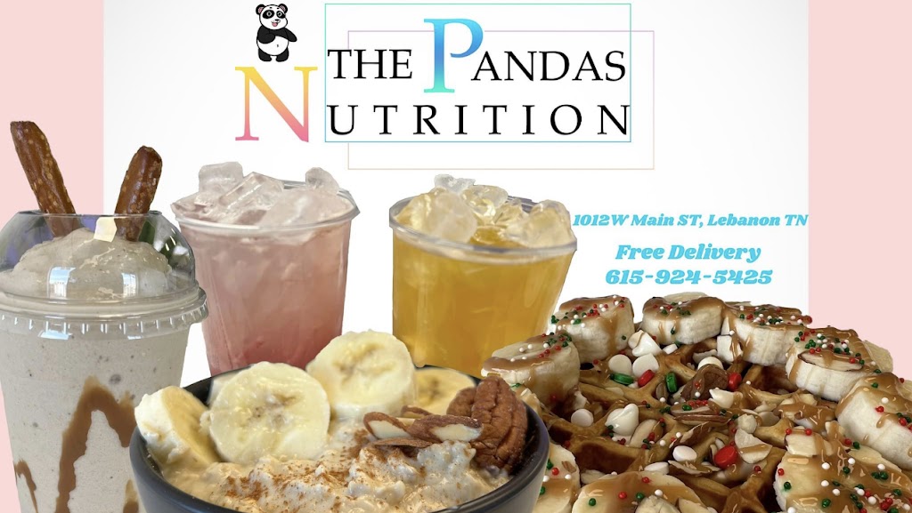 The Pandas Nutrition | restaurant | 1012 W Main St Suite B, Lebanon, TN 37087, USA | 6159245425 OR +1 615-924-5425