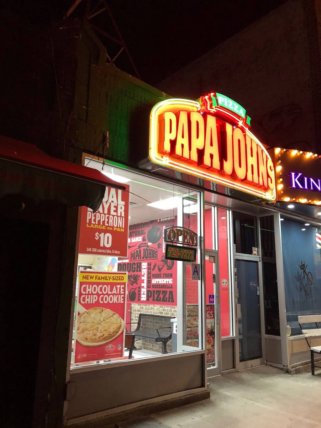 Papa Johns Pizza | restaurant | 35-48 31st St, Astoria, NY 11106, USA | 7187287272 OR +1 718-728-7272