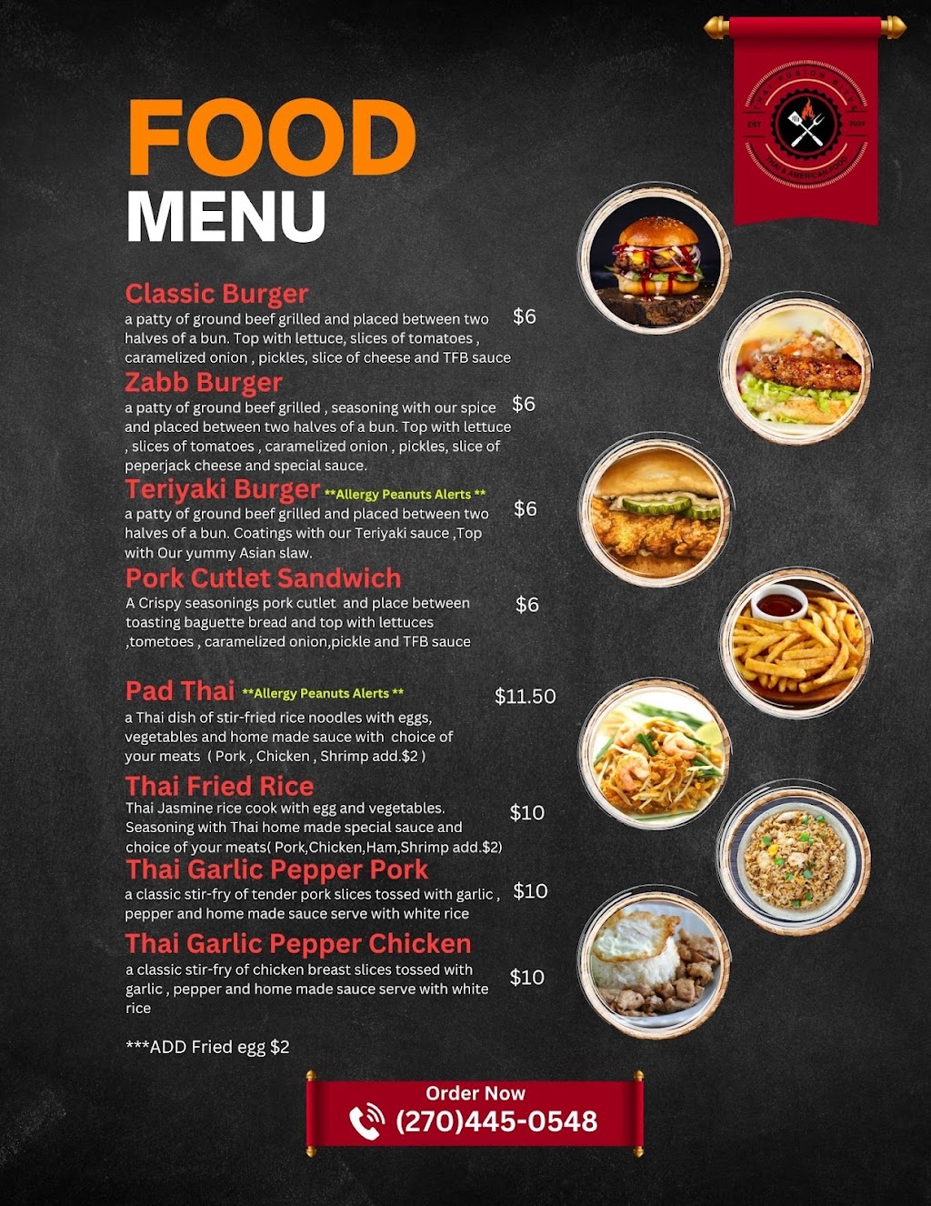 Thai Fusion Bites | restaurant | 1433 Kentucky Ave, Kevil, KY 42053, USA | 2704450548 OR +1 270-445-0548