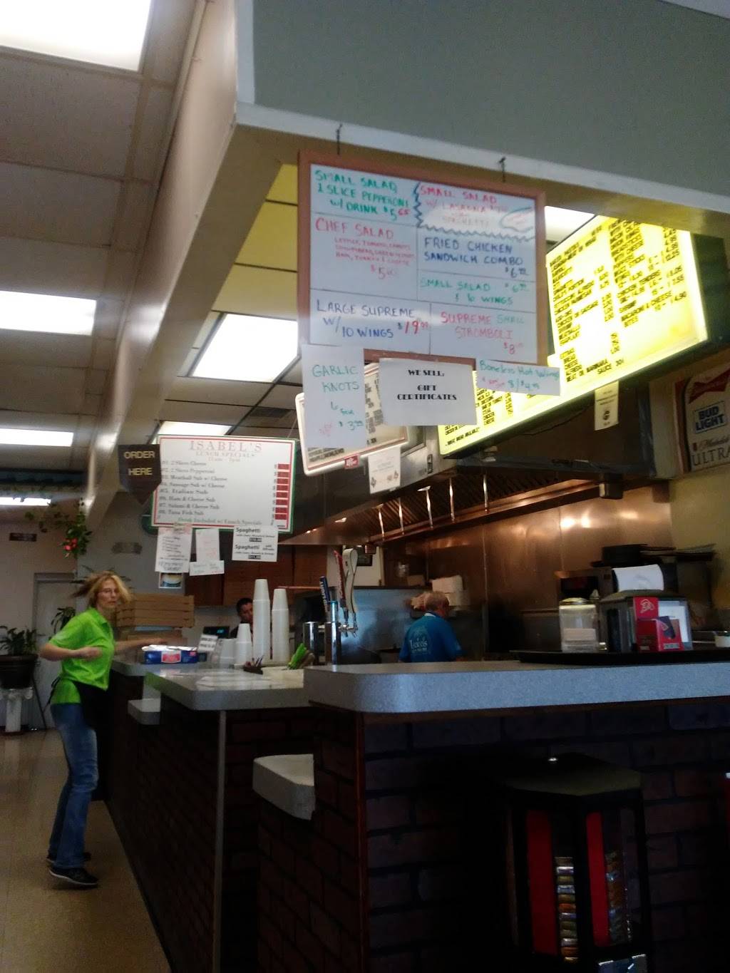 Isabels Pizza Pasta & Subs | restaurant | 1451 South Boston Rd, Danville, VA 24540, USA | 4347925858 OR +1 434-792-5858