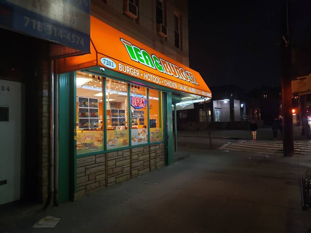 Tea & Burger | cafe | 7202 New Utrecht Ave, Brooklyn, NY 11228, USA | 7183310833 OR +1 718-331-0833