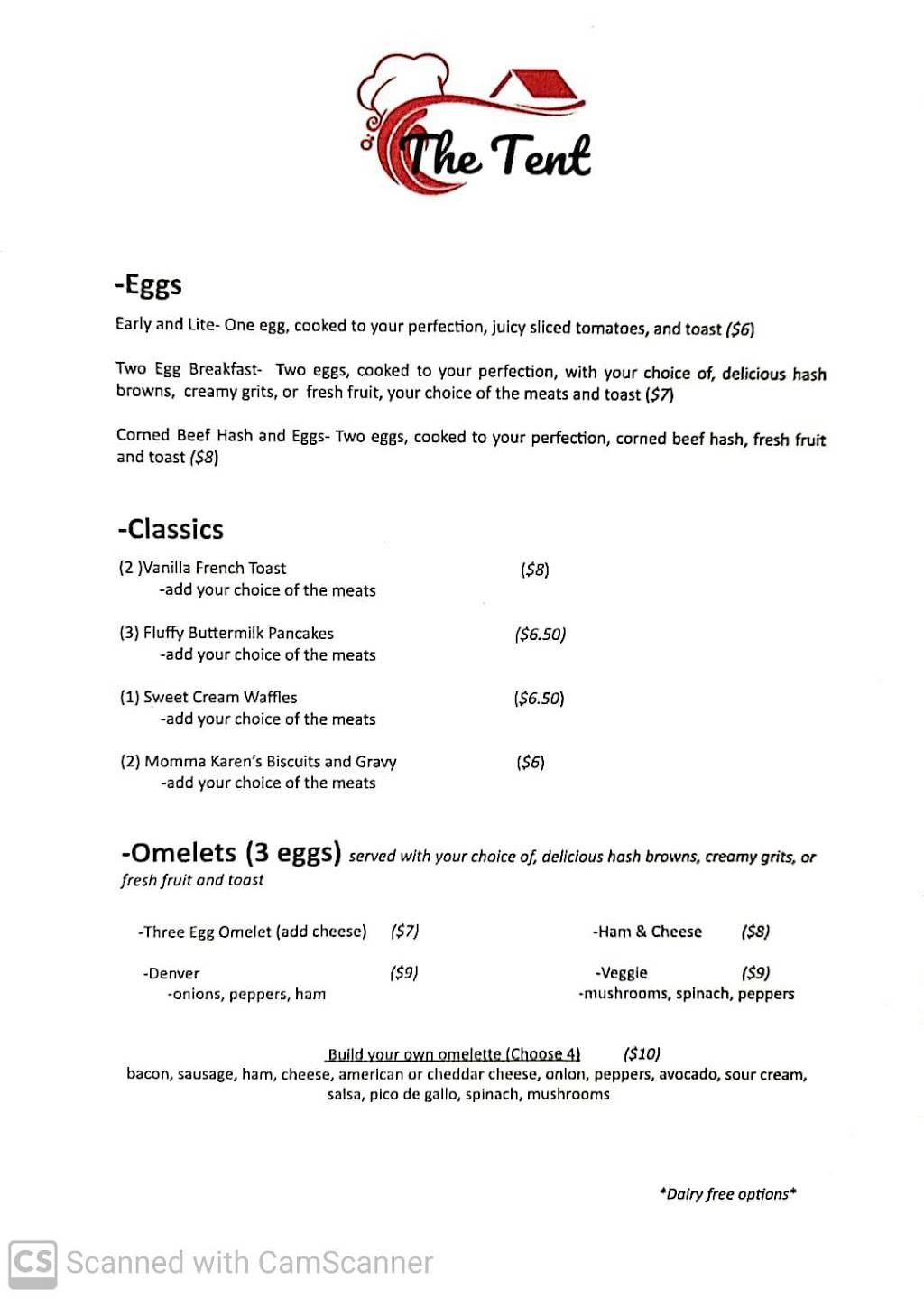 The Tent | restaurant | 3604 Pasture Cove, Suffolk, VA 23435, USA | 8044394179 OR +1 804-439-4179