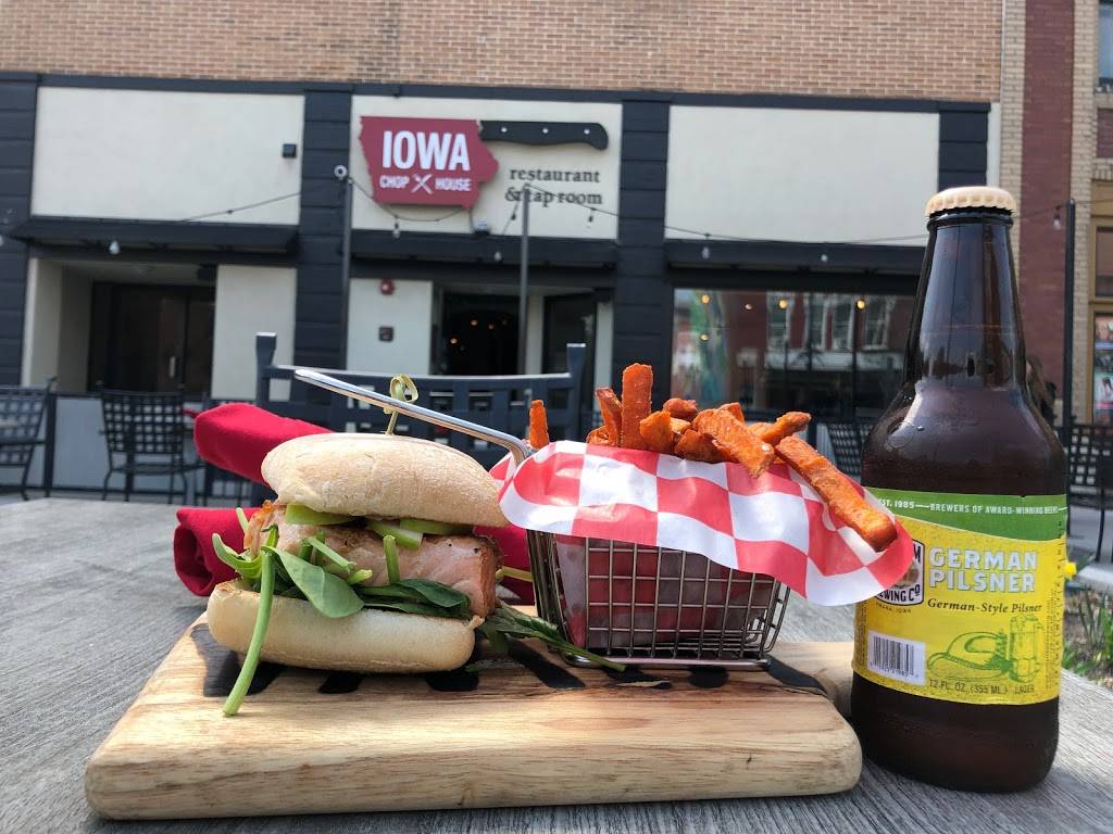 Iowa Chop House | restaurant | 223 E Washington St, Iowa City, IA 52240, USA | 3193591078 OR +1 319-359-1078