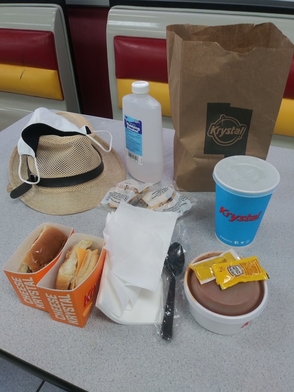 Krystal | meal takeaway | 1914 Government St, Mobile, AL 36606, USA | 2514711636 OR +1 251-471-1636