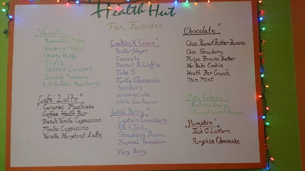 Health Hut | restaurant | 101 Beverly Dr c, Chesterton, IN 46304, USA | 2192502931 OR +1 219-250-2931