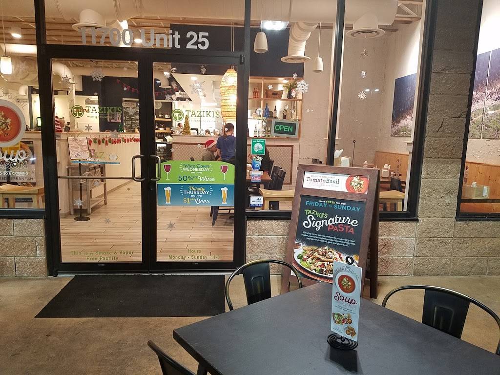 Tazikis Mediterranean Cafe | restaurant | 11700 San Jose Blvd #25, Jacksonville, FL 32223, USA | 9045032461 OR +1 904-503-2461