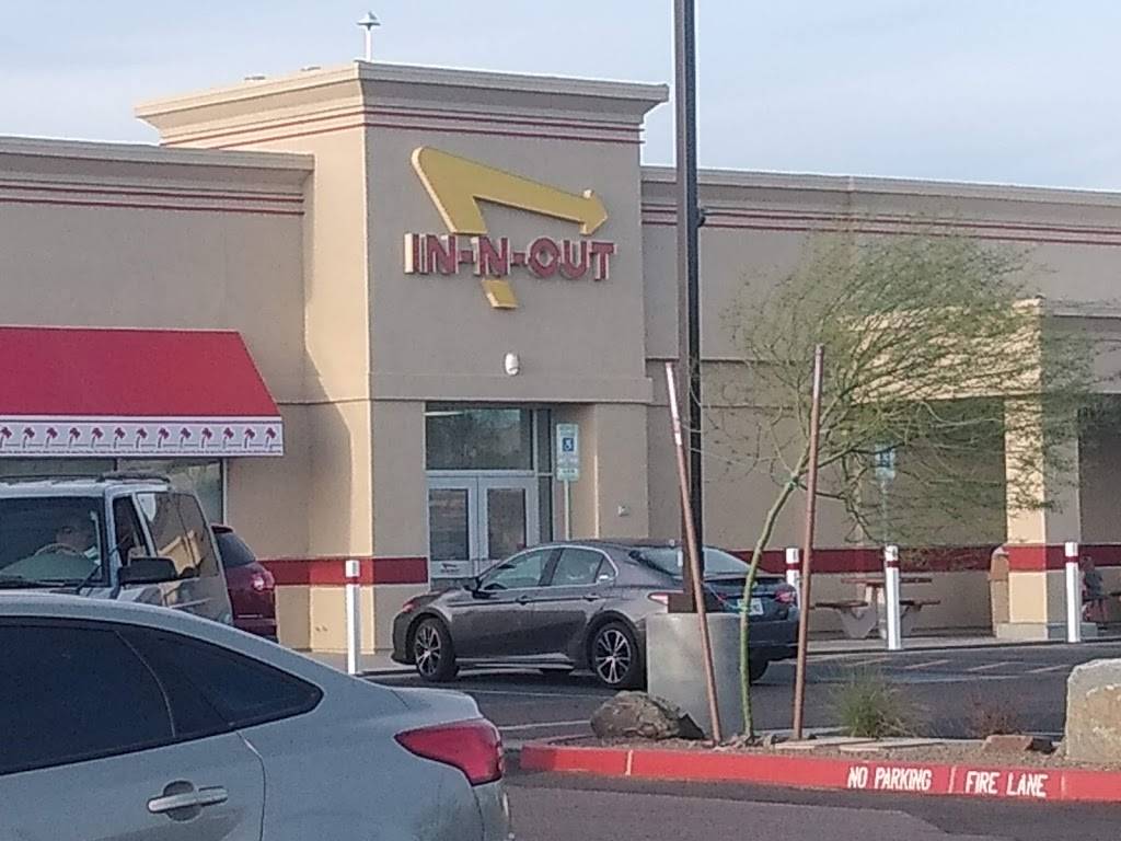 In-N-Out Burger | restaurant | 3156 N Recker Rd, Mesa, AZ 85215, USA | 8007861000 OR +1 800-786-1000