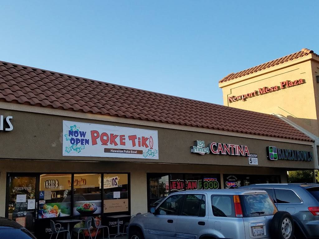 Poke Tiki - Newport Mesa | restaurant | 488 E 17th street, A-105, Costa Mesa, CA 92627, USA | 9492876004 OR +1 949-287-6004