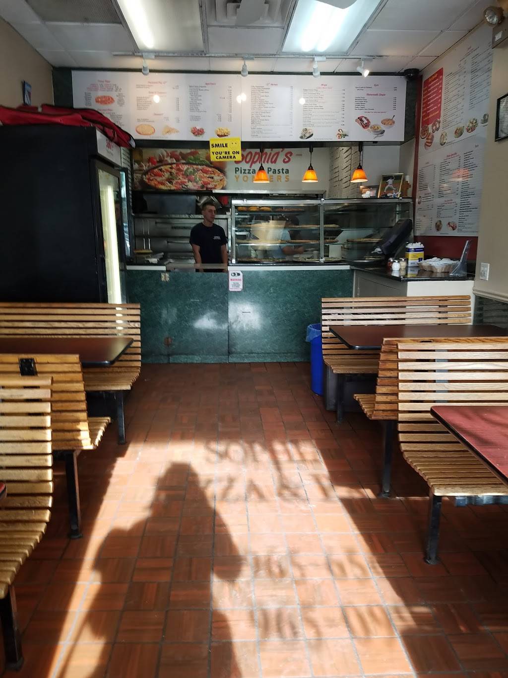Sophias Pizza & Pasta | restaurant | 702 McLean Ave, Yonkers, NY 10704, USA | 9149656565 OR +1 914-965-6565