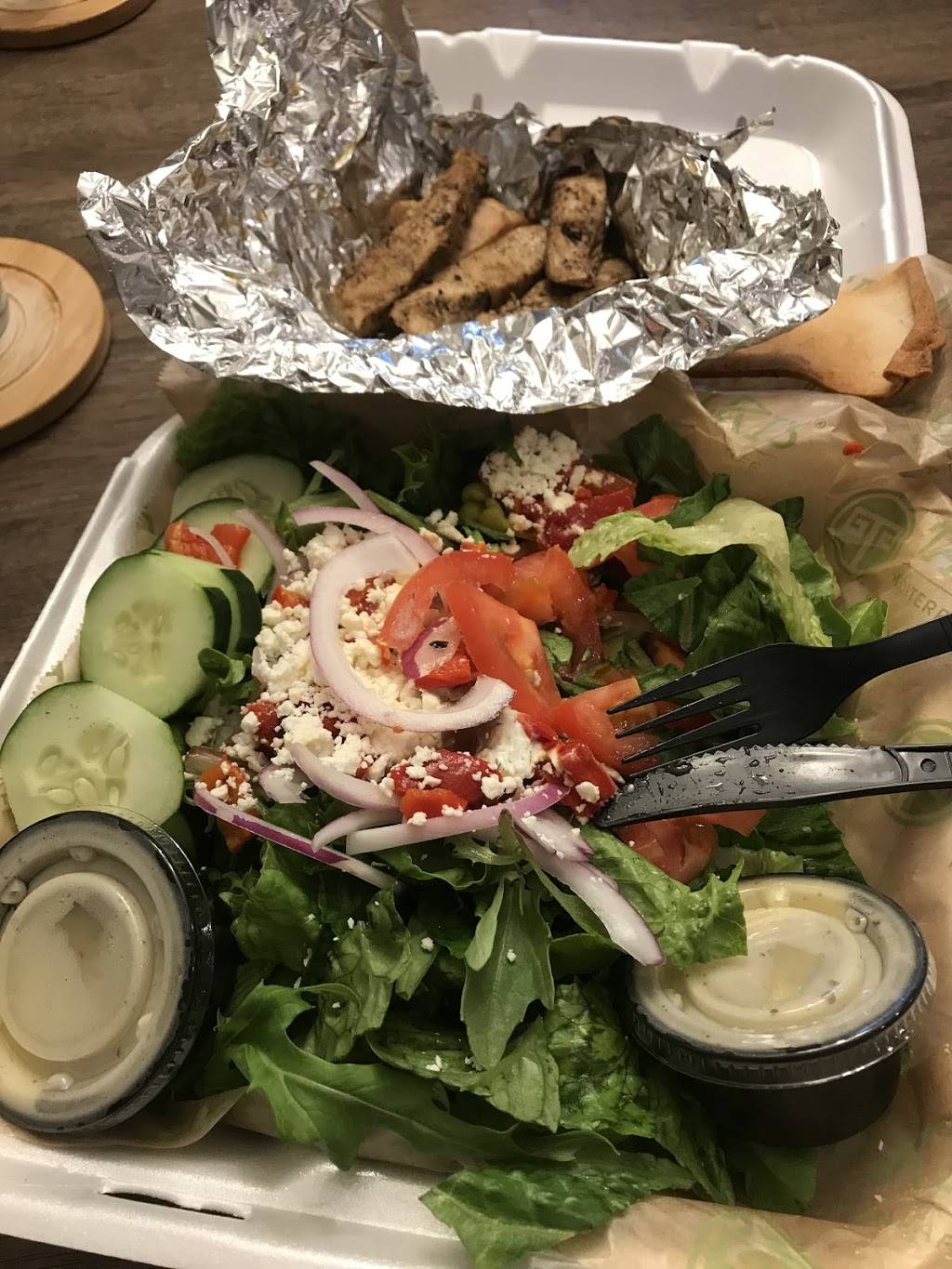 Tazikis Mediterranean Cafe | restaurant | 4440 Frontage Rd NW Suite 200, Cleveland, TN 37312, USA | 4236415712 OR +1 423-641-5712