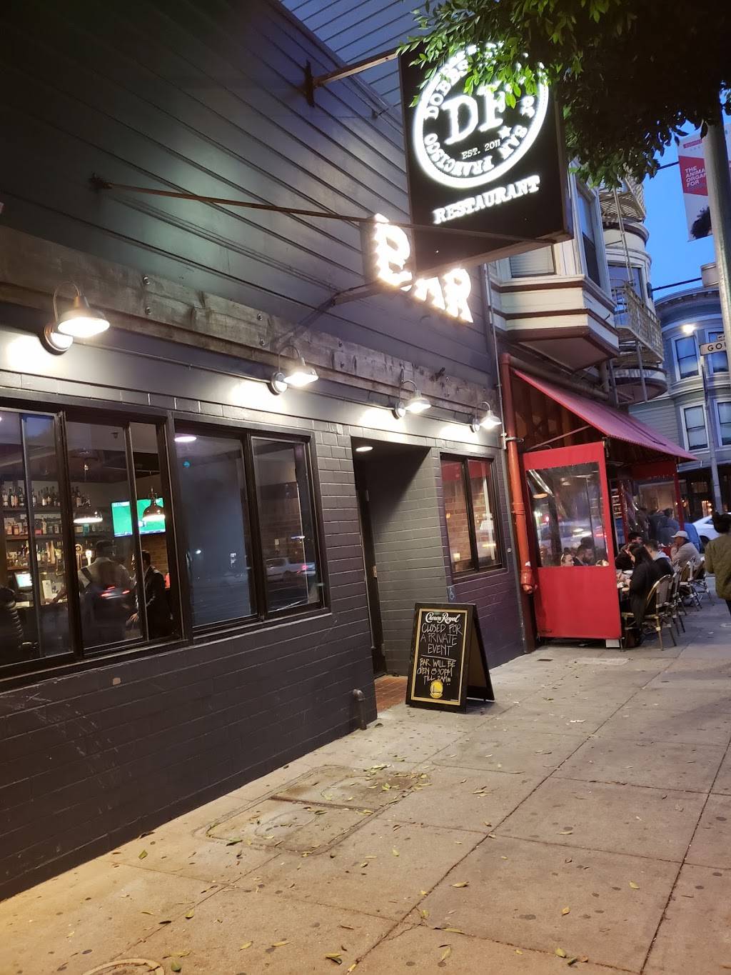 Dobbs Ferry | restaurant | 409 Gough St, San Francisco, CA 94102, USA | 4155517700 OR +1 415-551-7700