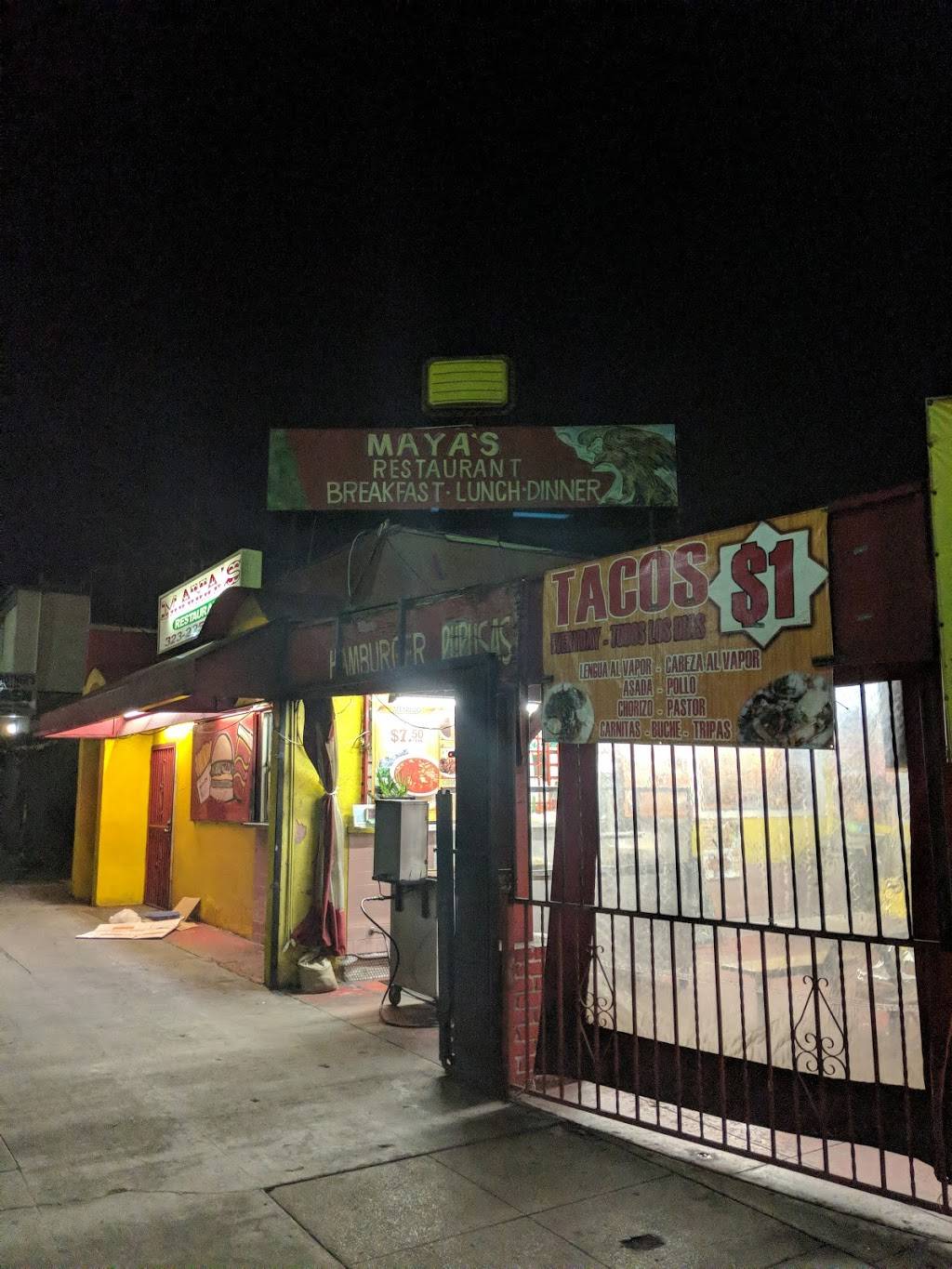 Mayas Restaurant | restaurant | 200 S Ave 19, Los Angeles, CA 90031, USA | 3232252163 OR +1 323-225-2163