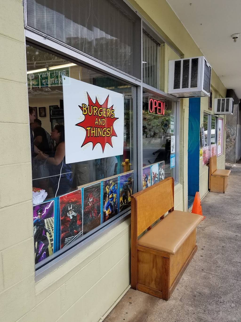 Burgers and Things | restaurant | 1991 Pauoa Rd, Honolulu, HI 96813, USA | 8089711946 OR +1 808-971-1946