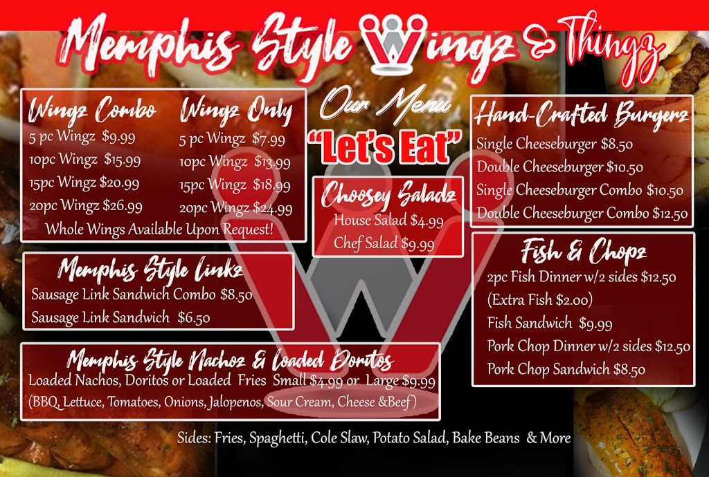 Memphis Style Wingz & Thingz | restaurant | 12453 Steeple Way Blvd, Houston, TX 77065, USA | 7137423607 OR +1 713-742-3607