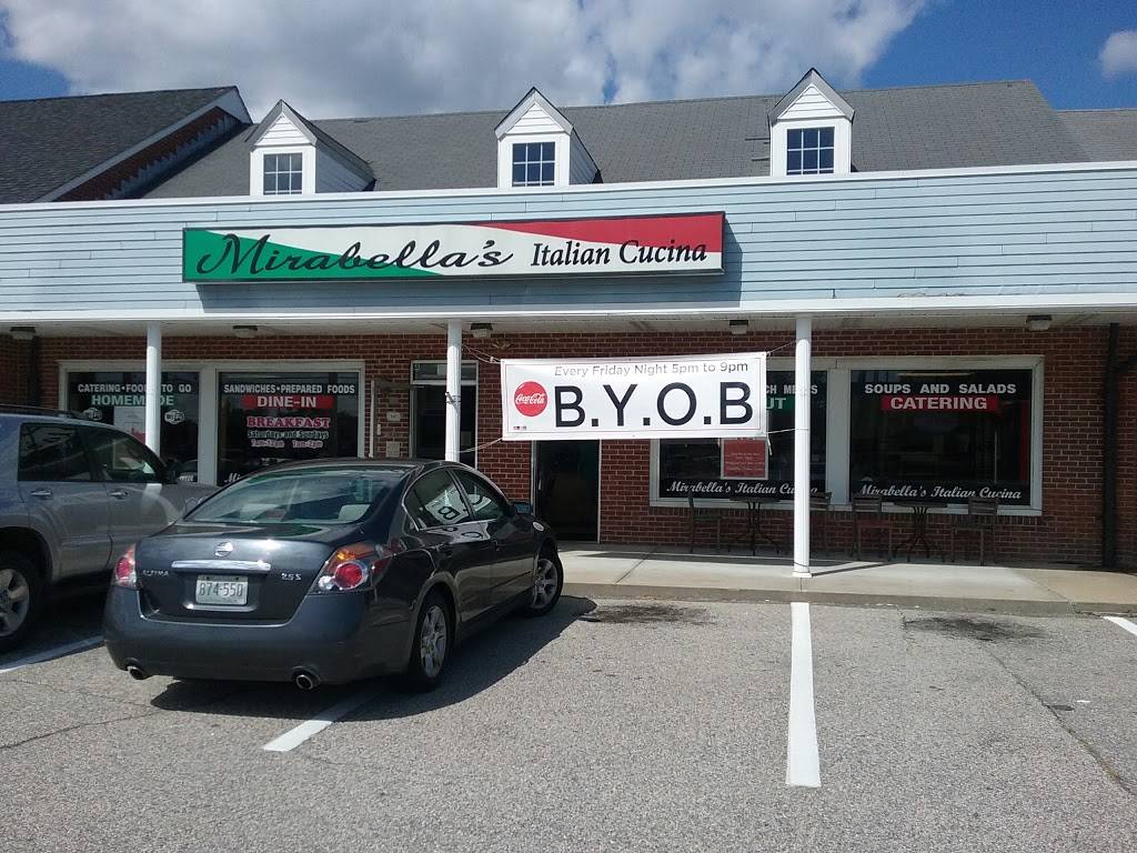 Mirabellas Italian Cucina | restaurant | 963 Namquid Dr, Warwick, RI 02888, USA | 4012705060 OR +1 401-270-5060